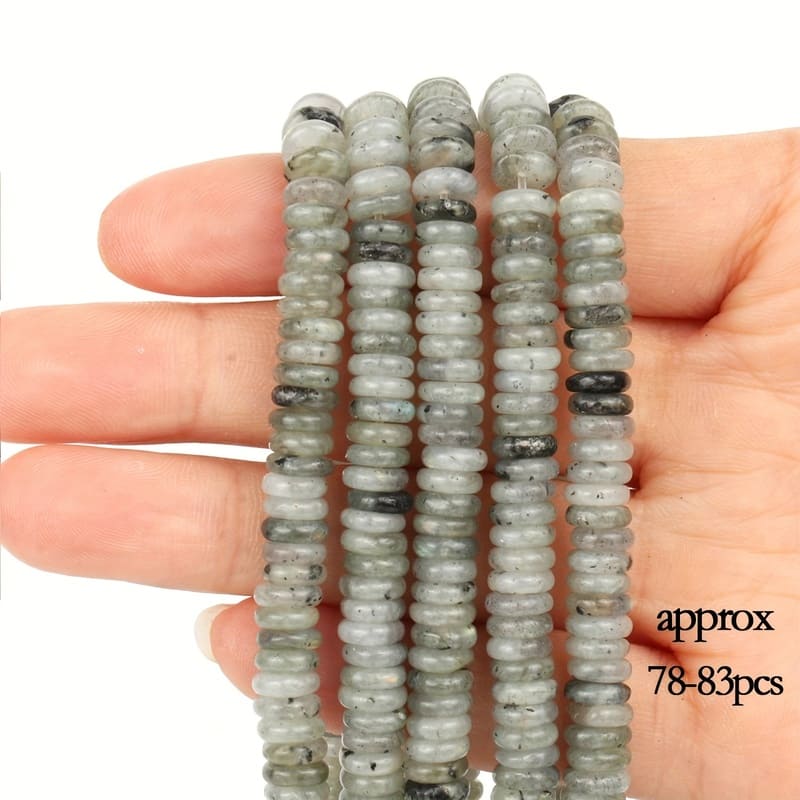 6*2MM Abacus Shape Crystal Beads Jewellery Making