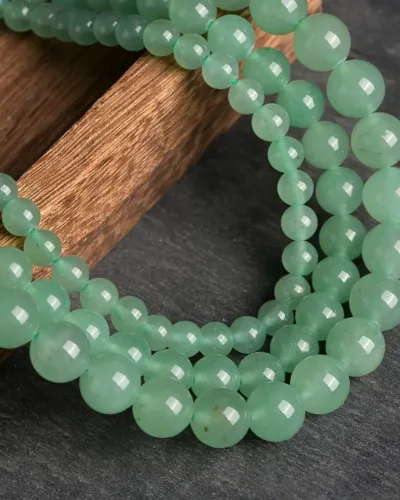 Green Aventurine Crystal Beads to Make Jewelry