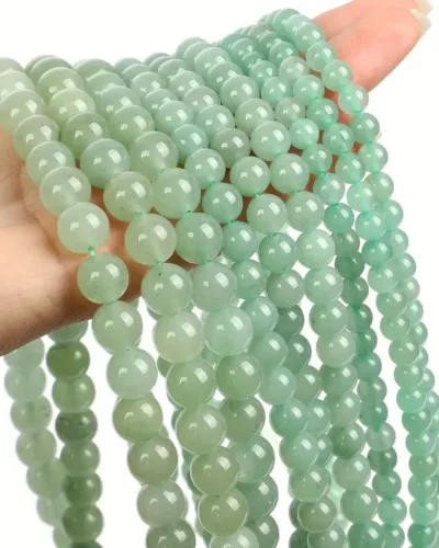 Green Aventurine Crystal Beads to Make Jewelry