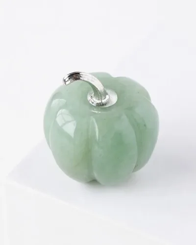 Minimalist Pumpkin-Shaped Stone Carvings Home Decor