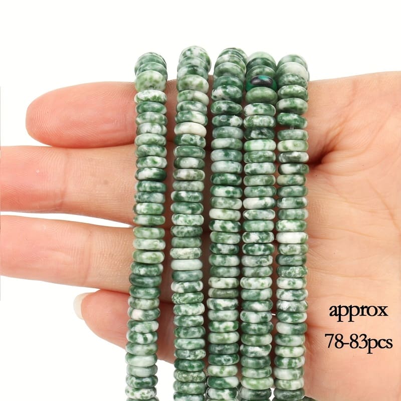 6*2MM Abacus Shape Crystal Beads Jewellery Making