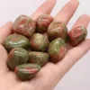 Green Square Unakite Tumbling Stone Wholesale