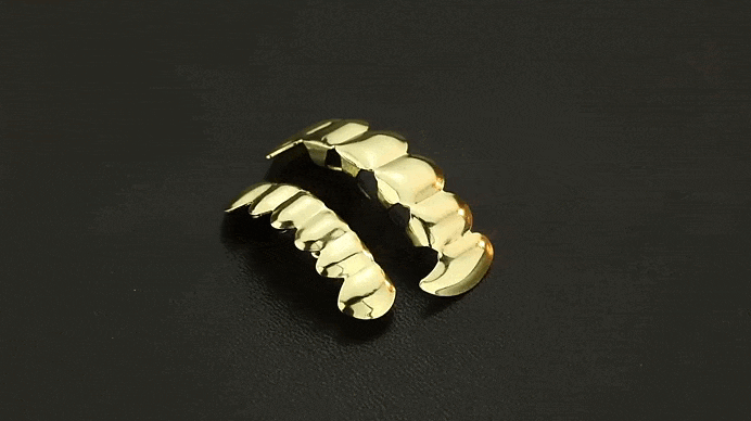 HIPHOP Grillz Set with Multiple Color1212 1