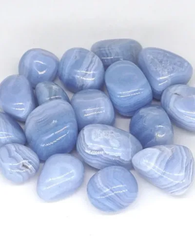 Healing Bule Lace Agate Tumbled Stones