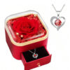 Heart Birthstone Necklaces Valentines Day Jewelry Gifts for Her 20