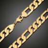 Hip-Hop Vintage 18K Gold 8MM Figaro Chain Wholesale for Women Men