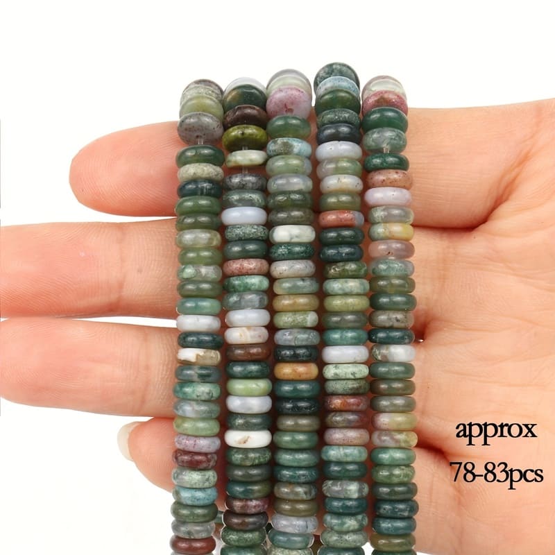 6*2MM Abacus Shape Crystal Beads Jewellery Making