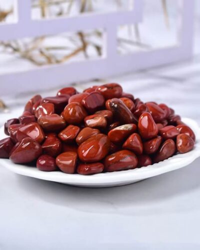 Irregular Red Jasper Rubbing Stones Wholesale