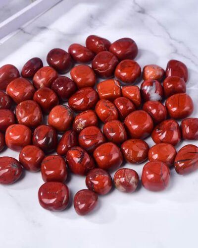 Irregular Red Jasper Rubbing Stones Wholesale