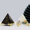 K9 High-Quality Crystal Hieroglyphics Pyramids for Healing