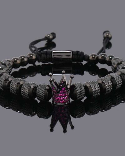King's Crown Mens Fashion Bracelet Wholesale