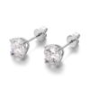 Lab Grown Diamond Earrings with 4 Prong