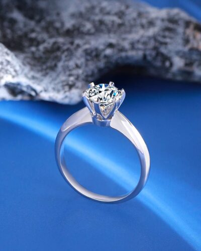 Vaihtoehtoinen näkymä Lab Produced Diamond Rings with 6 Prongs:stä