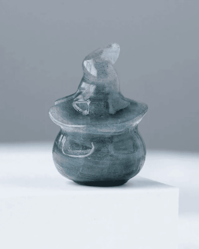 Premium Crystal Pumpkin Carving Skull Halloween Decor