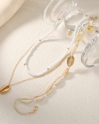 Alternative view of Lady Fashion Necklace with Shell Pendant Wholesale