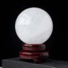 Large Natural White Calcite Magic Crystal Ball Bulk