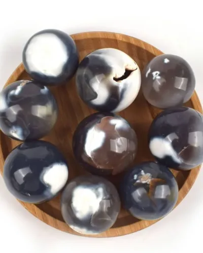 Wholesale Orca Agate Large Stone Spheres for Sale