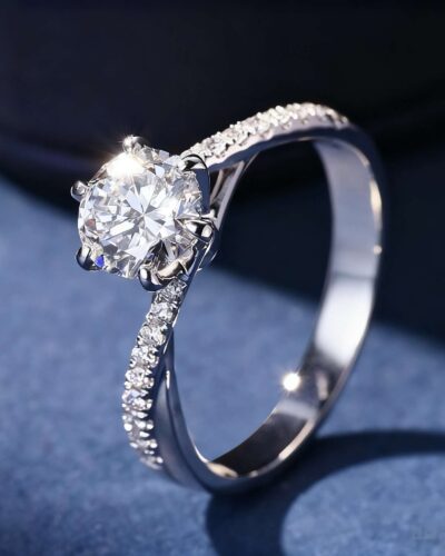 Luxury 18K Gold Lab Grown Engagement Rings