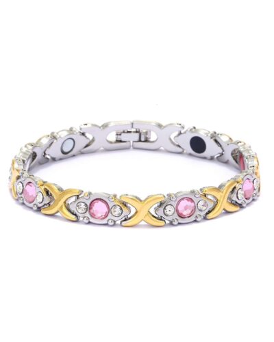 Magnetic Crossover Bracelet with Multicolor