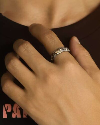 Mens Vintage Rings with Wishing Stone Wholesaleの別ビュー