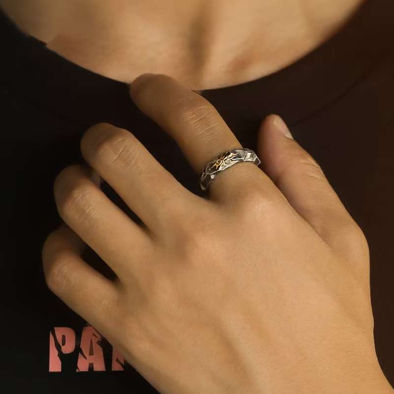 Mens Vintage Rings with Wishing Stone Wholesale - 画像2