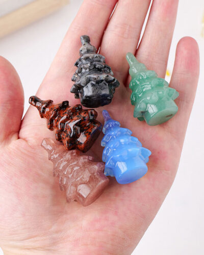 Mini Christmas Crystal Trees Festival Ornaments Wholesale