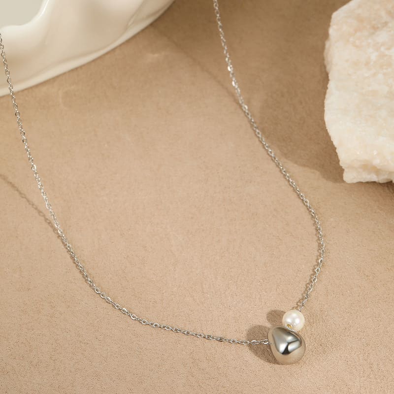 Minimalist Stainless Steel Chain with Pendant