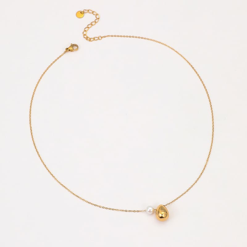 Minimalist Stainless Steel Chain with Pendant