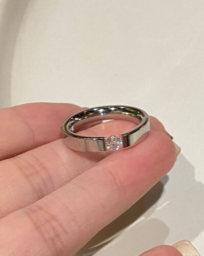 Minimalist Wedding Plain Gold Band Ring Unisex