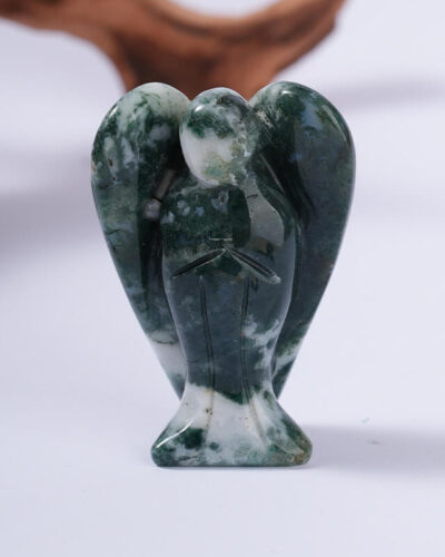 Colorful Angel Semi-Precious Gem Carvings Bulk