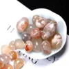 Natural 2cm Cherry Blossom Agate Rolling Stone
