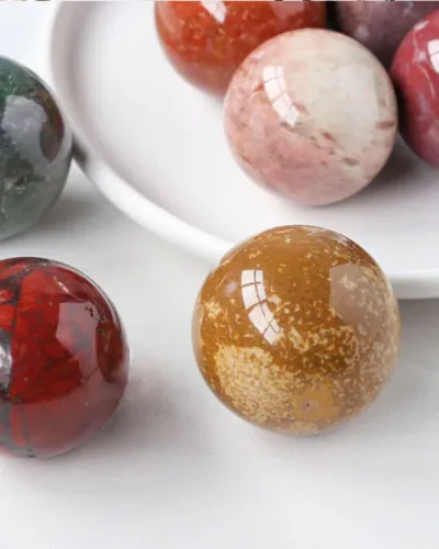 Ocean Jasper Magic Crystal Balls Bulk