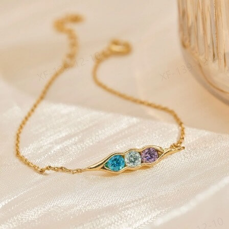 Personalized Pea Pod Bracelet 4