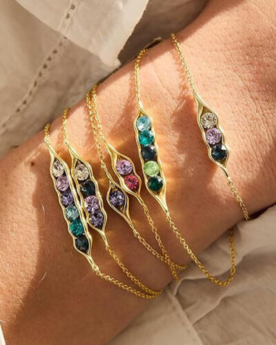 Personalized Pea Pod Bracelet 9