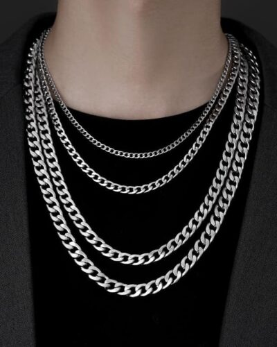 Premium Stainless Cuban Chain Necklace for Men Wholesale