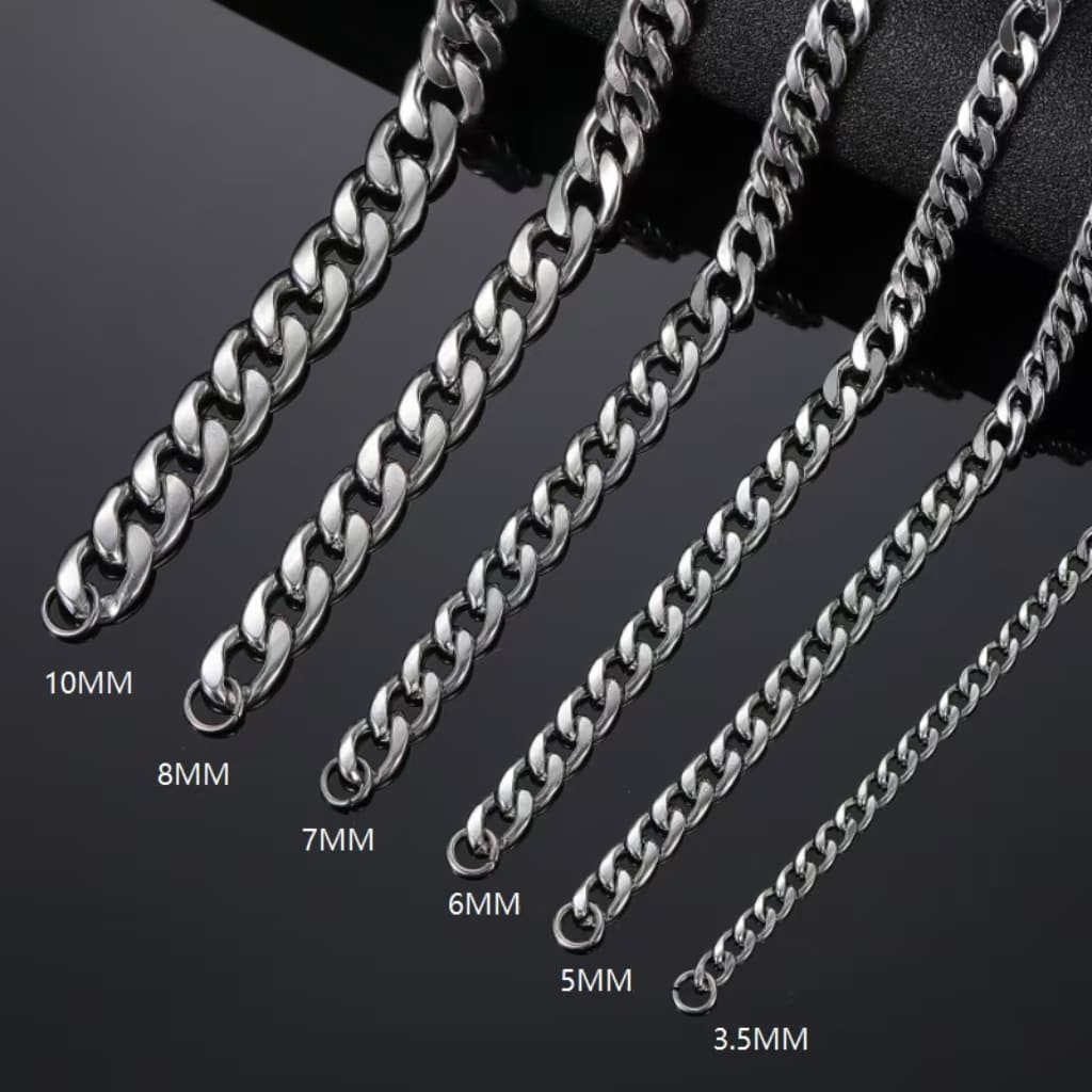 Premium Stainless Cuban Chain Necklace for Men Wholesale 3 1