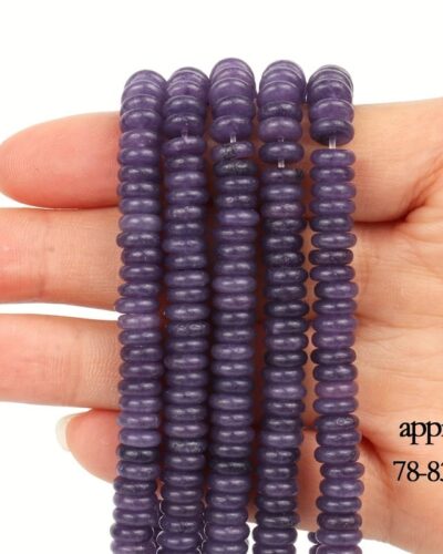 6*2MM Abacus Shape Crystal Beads Jewellery Making