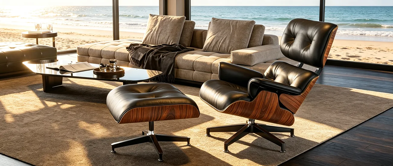 Recliner Chair With Ottoman 3