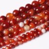 Red Carnelian Bracelets Beads Bulk DIY Making