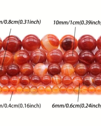 Red Carnelian Bracelets Beads Bulk DIY Making