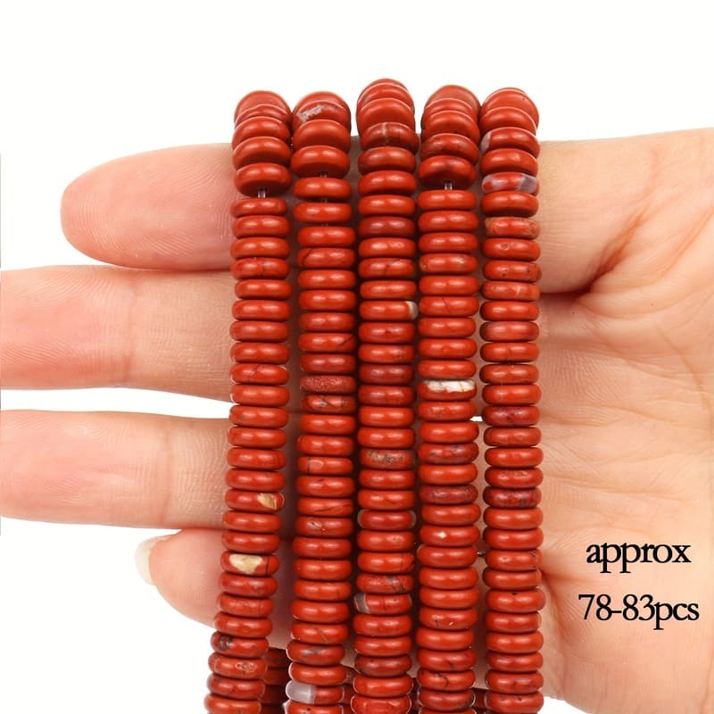6*2MM Abacus Shape Crystal Beads Jewellery Making
