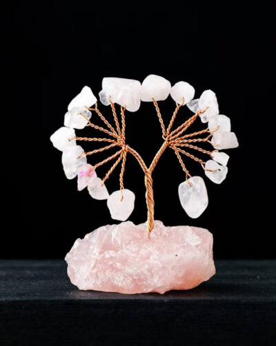 Lapis Lazuli Chakra Tree Crystals with Raw Stone Base