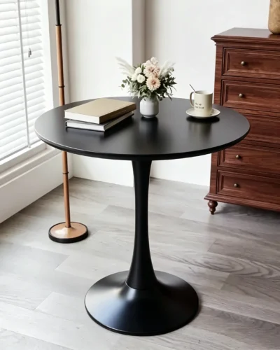 Vista alternativa dell'Round Modern Dining Table for Living Room