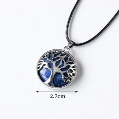 Round Natural Crystal Pendant Necklace Wholesale 3