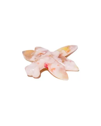 Sakura Agate Pink Dragonfly Crystal Carving Bulk