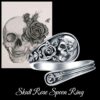 Skull Fashion Ring with Vintage Design