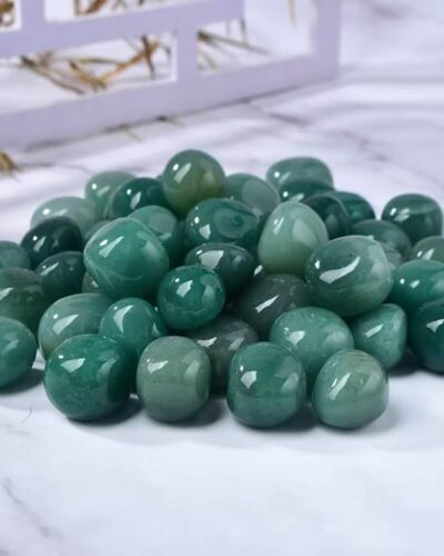Small Tumbled Green Aventurine 0.1kg for DIY