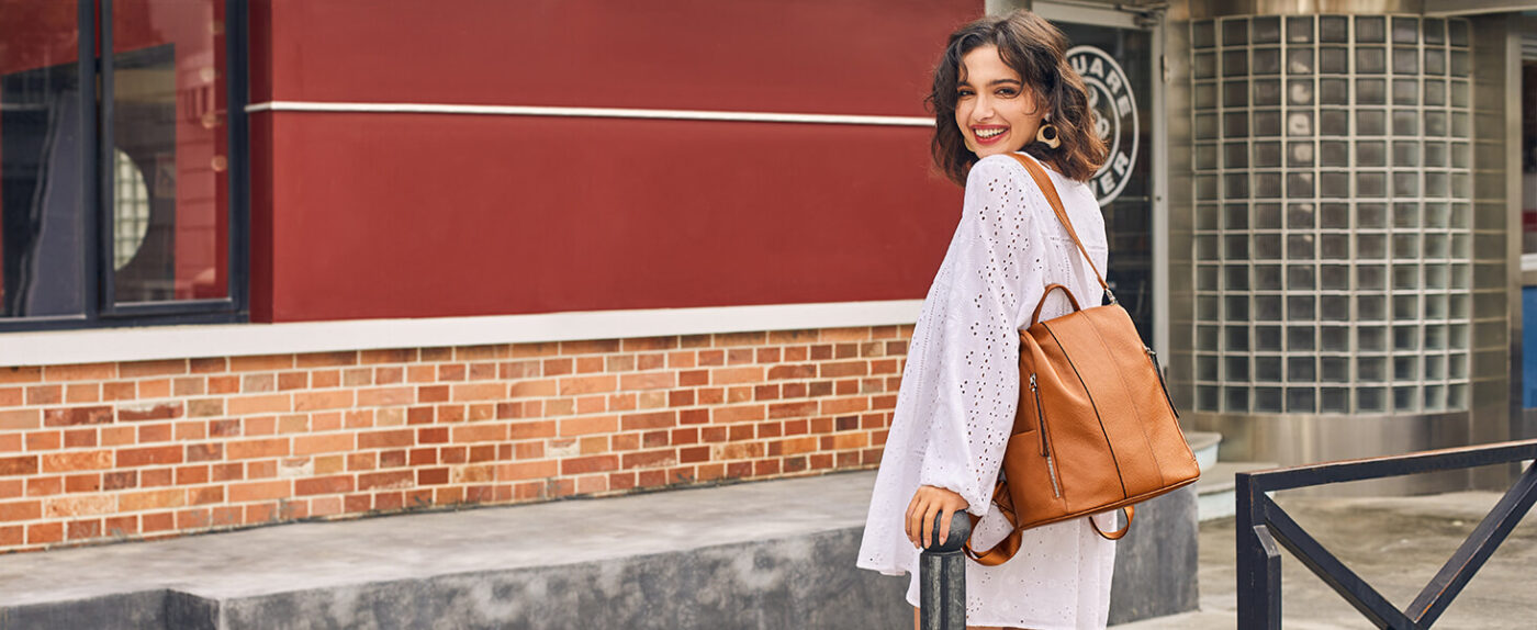 Soft Leather Backpack Purses for Women 4