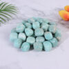 Square Blue Amazonite Crystal Tumbling Rock