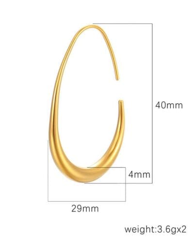 Stainless Steel Lady Fashion Earring Wholesale 2